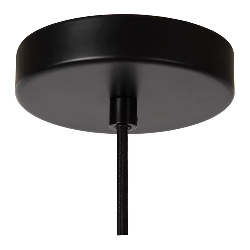 Lucide ELOISE - Pendant light - Ø 21 cm - 1xE27 - Black - detail 4